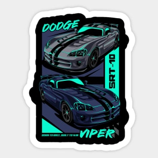 Dodge SRT-10 Viper Sticker